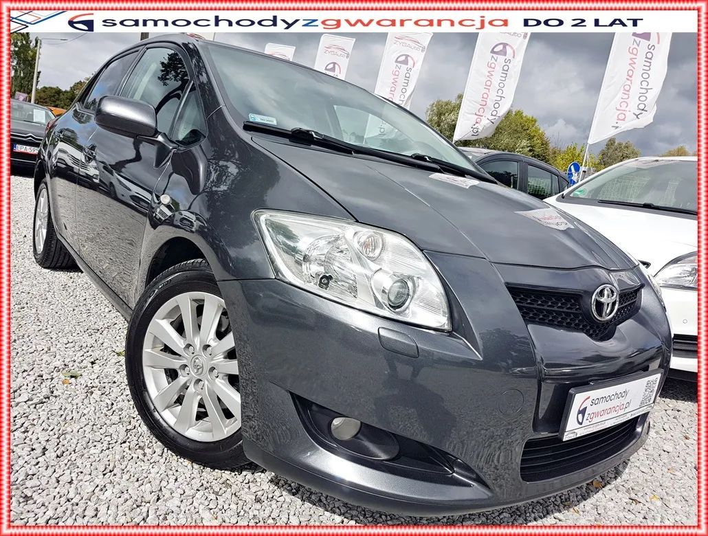 Toyota Auris Ładna TOYOTA AURIS 2.0 diesel 126KM przeb 312tyś SERWIS 1ROK GWARANCJI