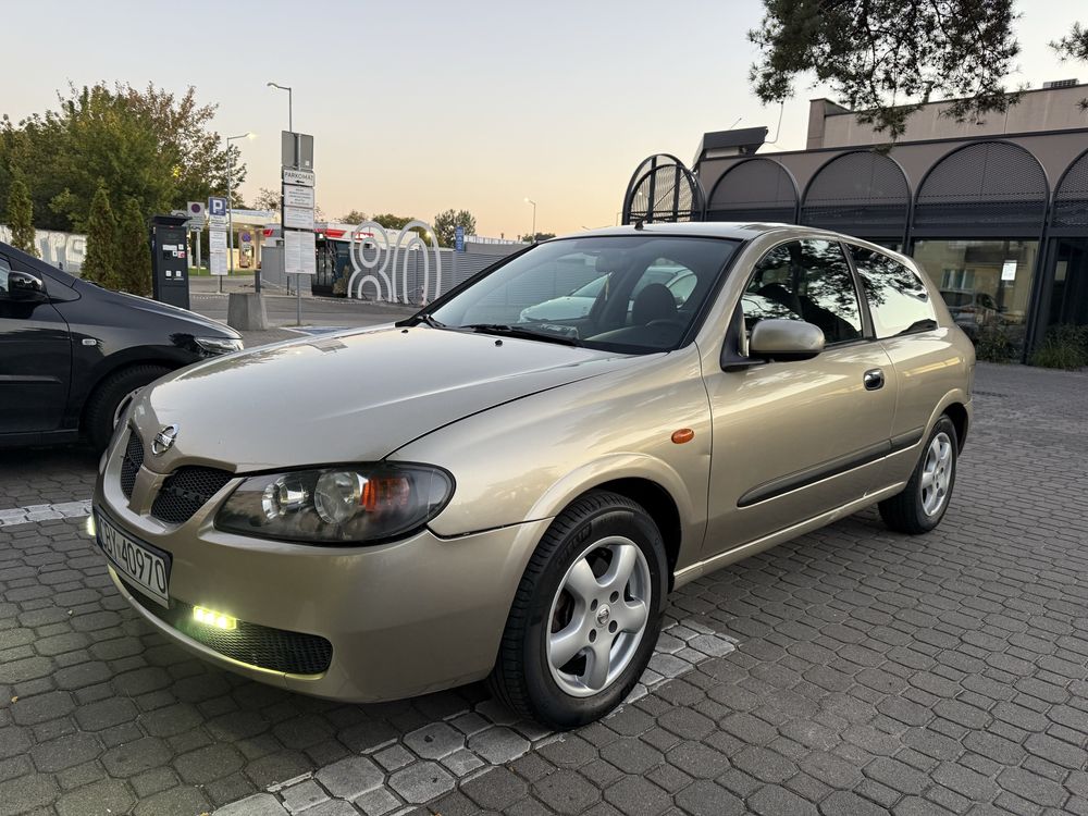 Nissan Almera 2003 1.5 Gaz do 2034 Nowy Przegląd