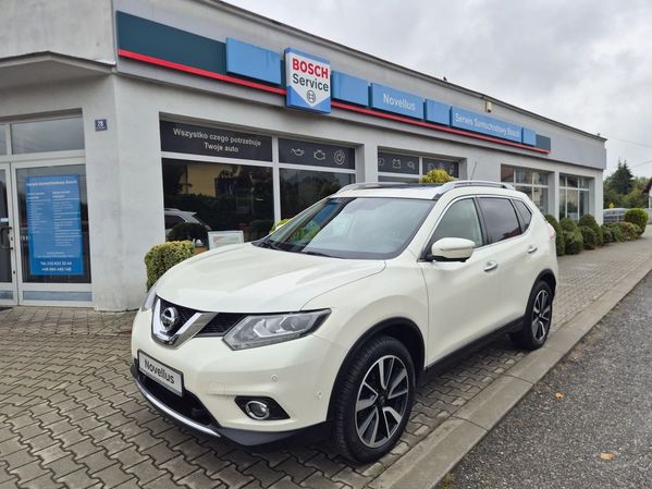 Nissan X-Trail serwis i salon ASO, 1 właściciel w Polsce, NAVI, 4 kamery, skóra,