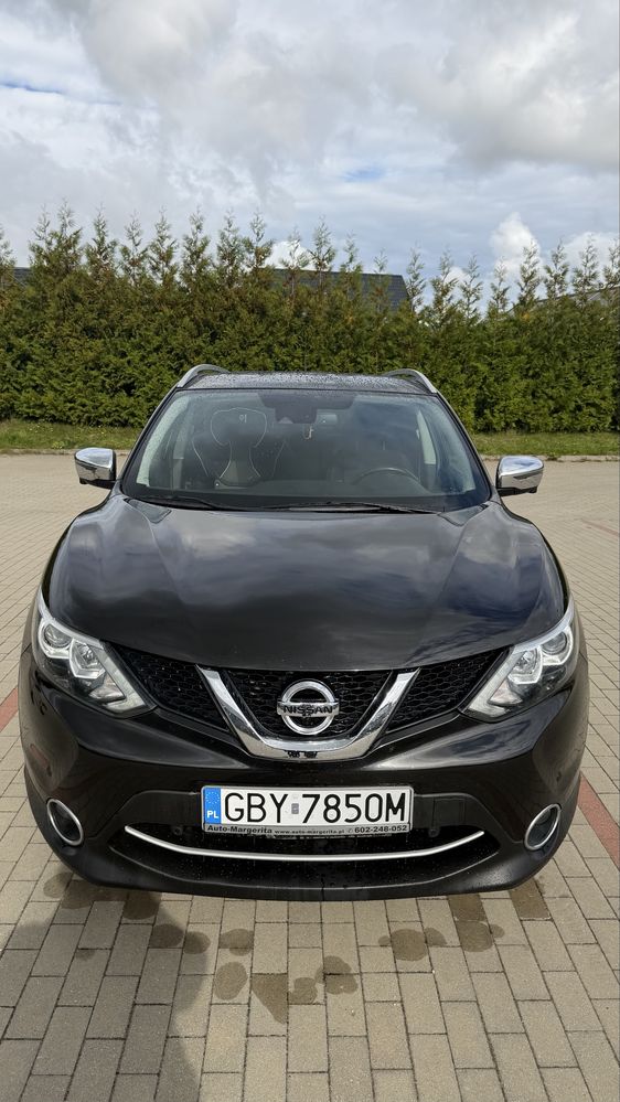 Nissan Qashqai 2016 Navi 1.6 dCi 130 KM Automat | Panorama | Kamery 360 | Bezwypadkowy