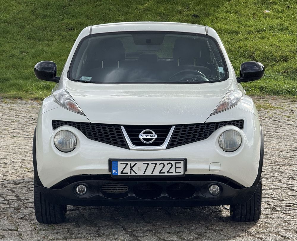 Nissan Juke 1.5 dCi 110KM suv, biala perla, bogata wersja