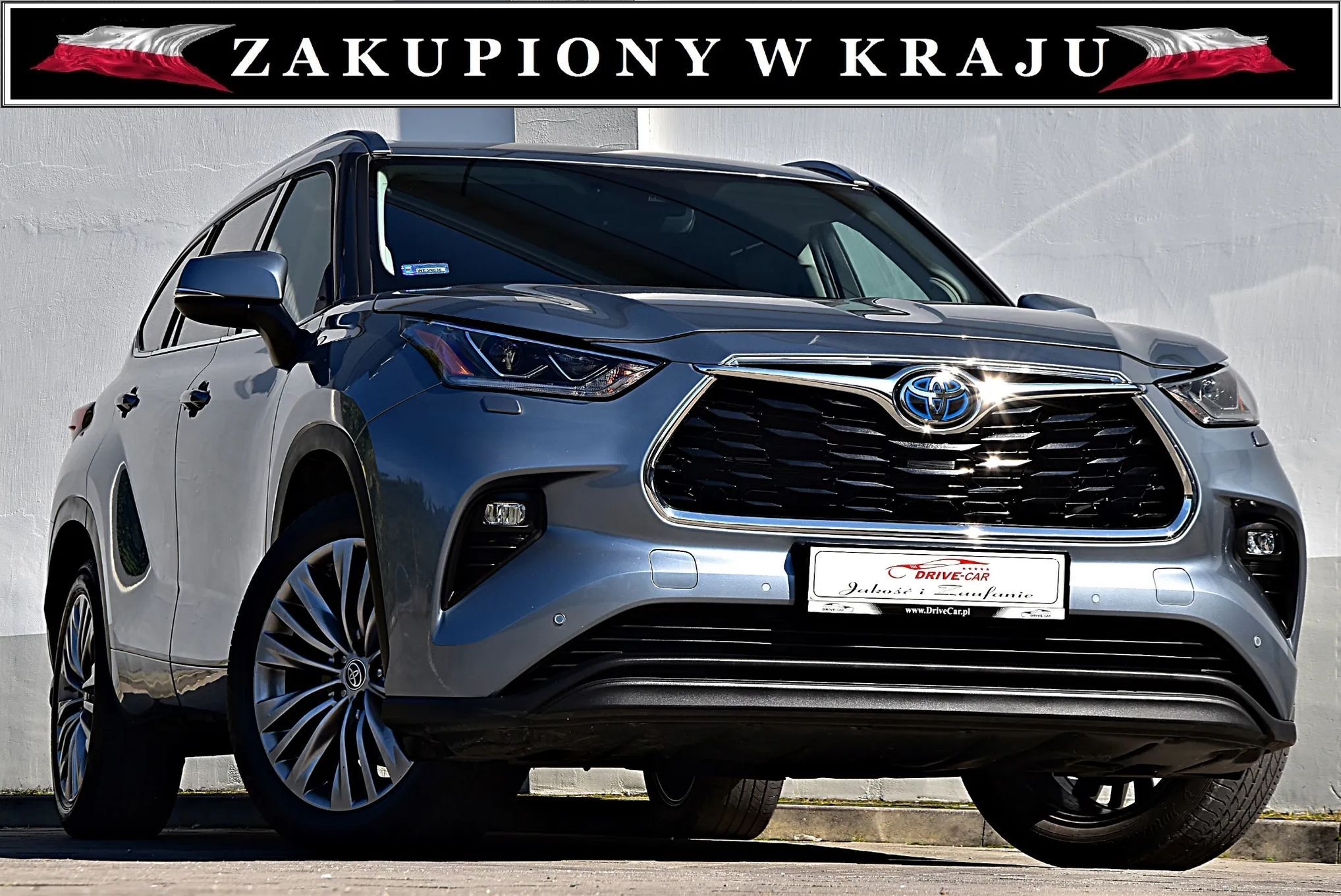 Toyota Highlander / Salon Polska / FV23% / Gwarancja VGS / 2.5 Hybrid Prestige