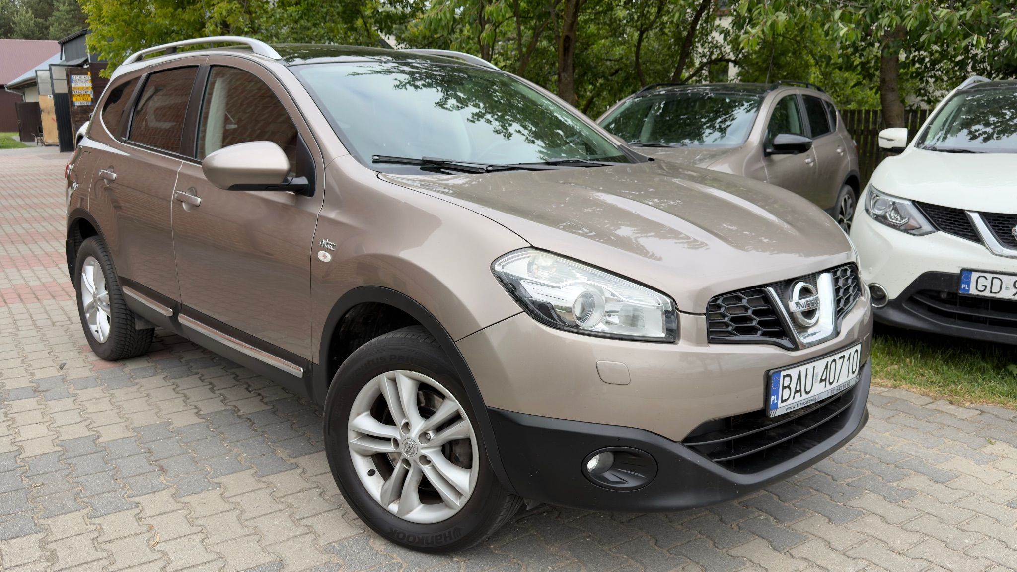 Nissan Qashqai+2 Automat benzyna, 4x4 kamera czujniki parkowania ksenon pakiet chrom