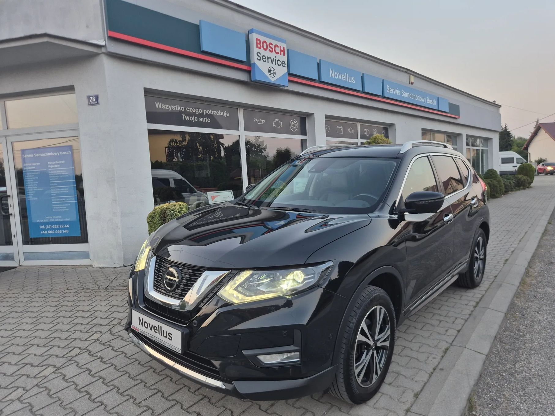 Nissan X-Trail salon PL , serwis ASO, bezwypadkowy, skóra, kamery 360, FVat