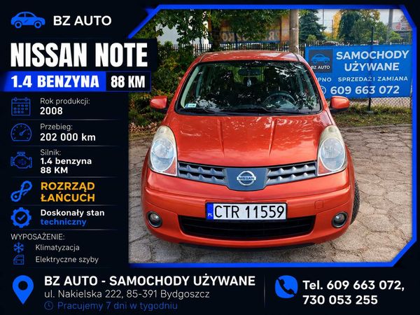 Nissan Note 1.4 Petrol 2008