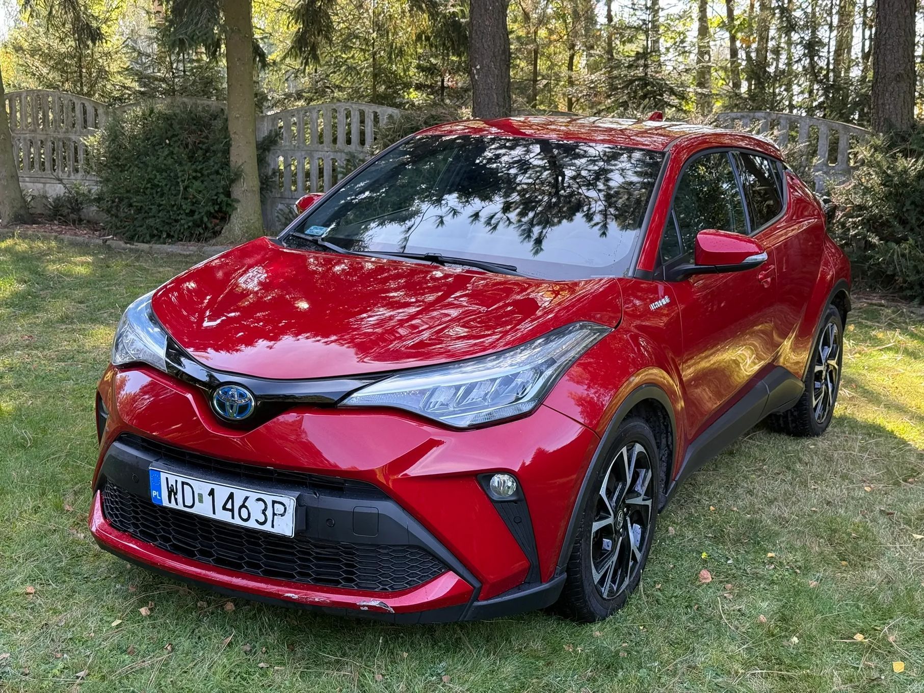 Toyota C-HR salon polska, pierwszy właściciel, serwis ASO