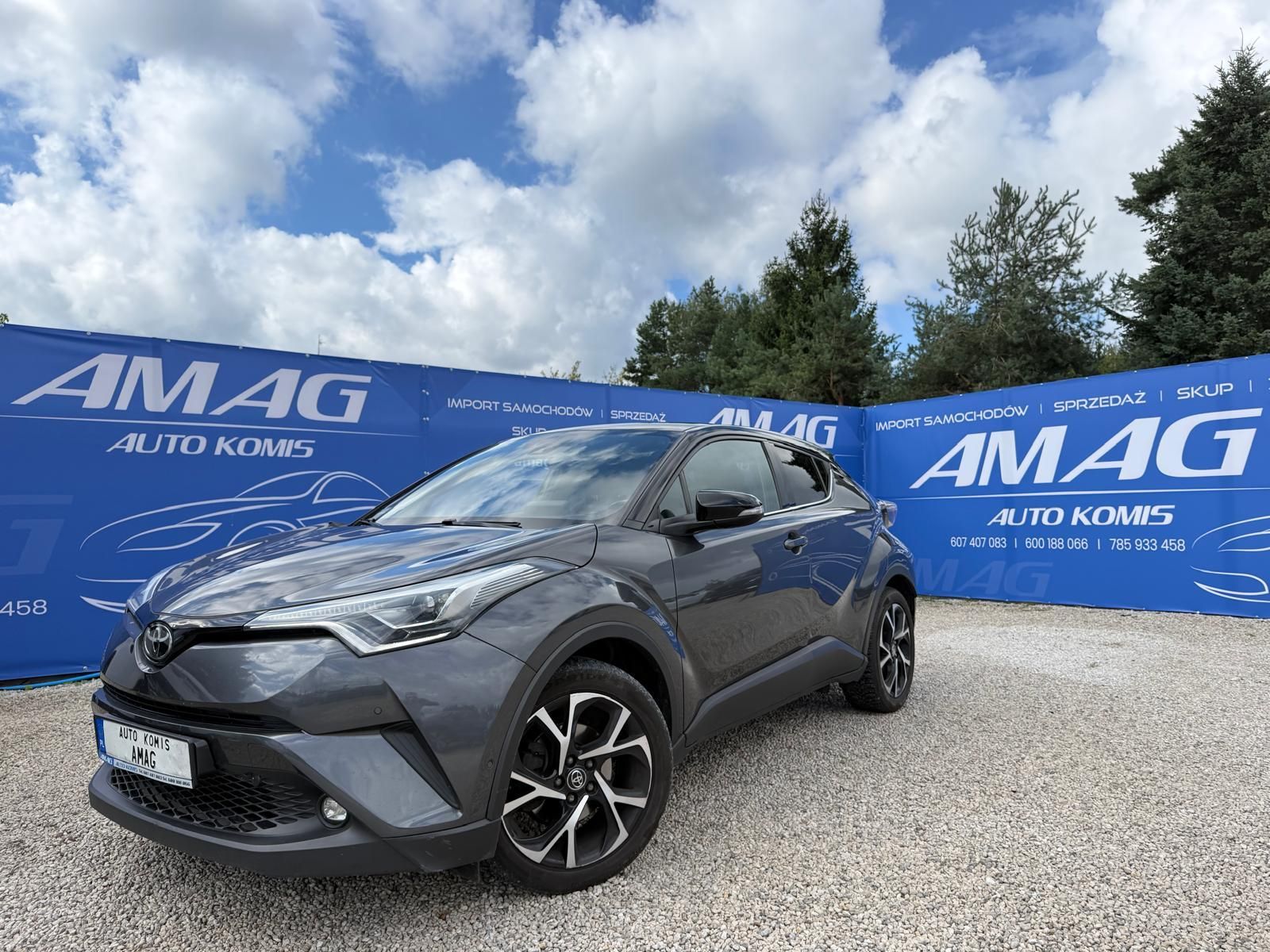 Toyota C-HR Hybryda*automat*zarejestrowany*Kamera*Książki*Tablet*Klima*Gwarancja*