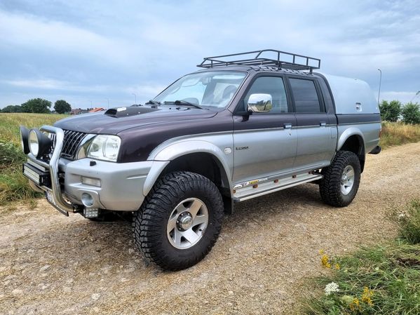 Mitsubishi L200 K74, pick-up, oświetlenie, blokada mostu, terenowy, lift, 4x4, 4WD,