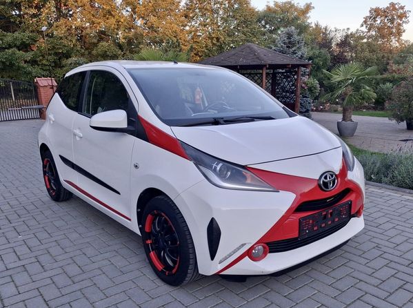 Toyota Aygo Led Klimatyzacja Kamera Cofania Tempomat Alu