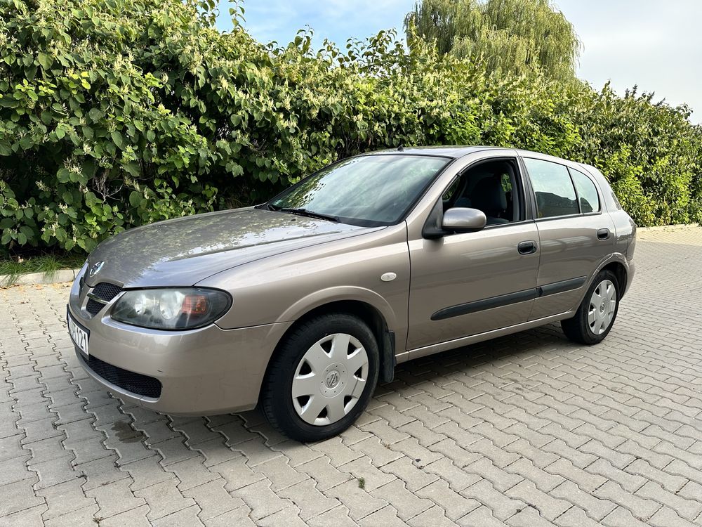 Nissan Almera 06r 1.5 Pb oplacona klima bez wkladu!