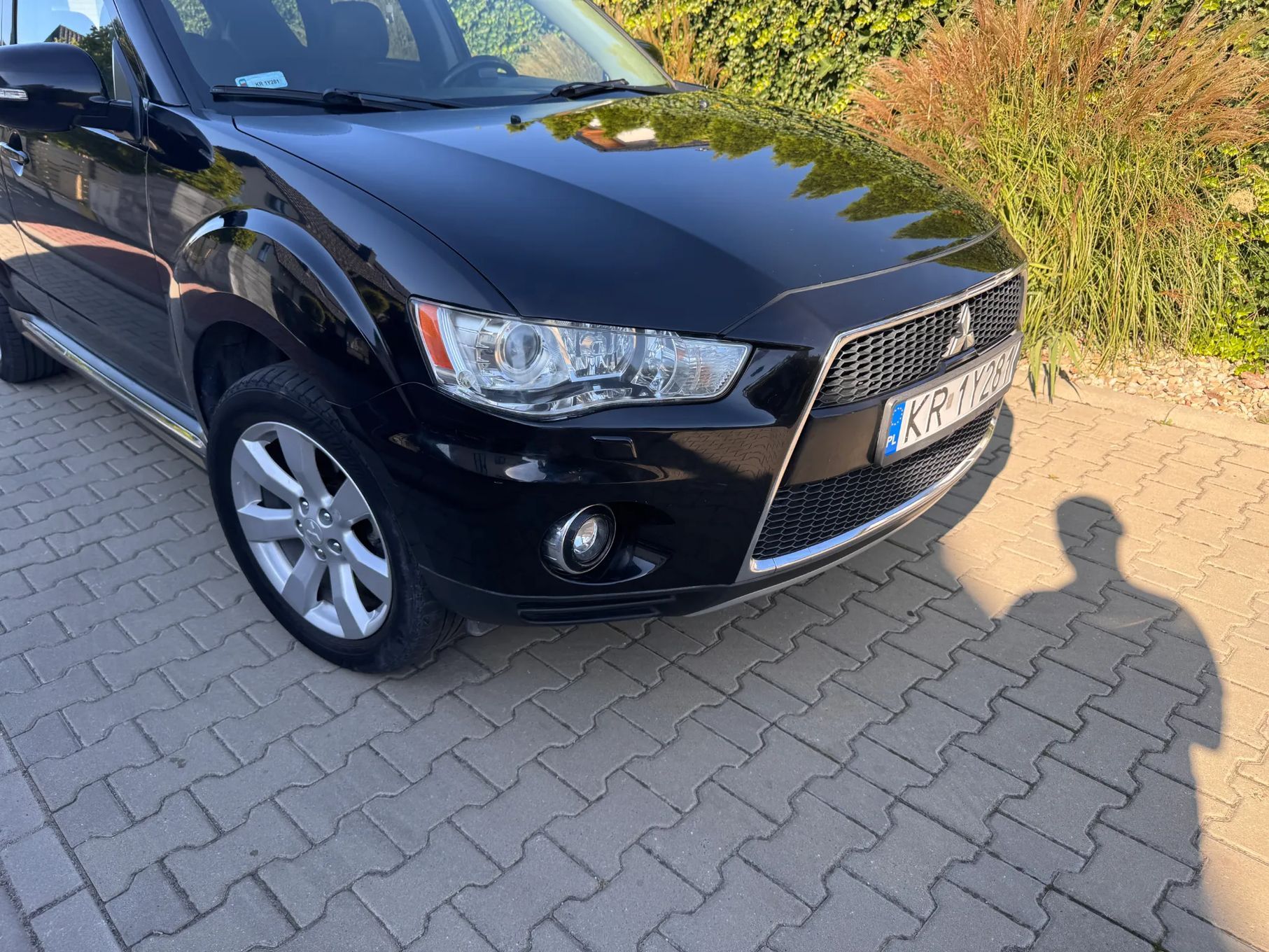 Mitsubishi Outlander Drugi właściciel krajowy, 7 miejsc komplet zimówek i relingi