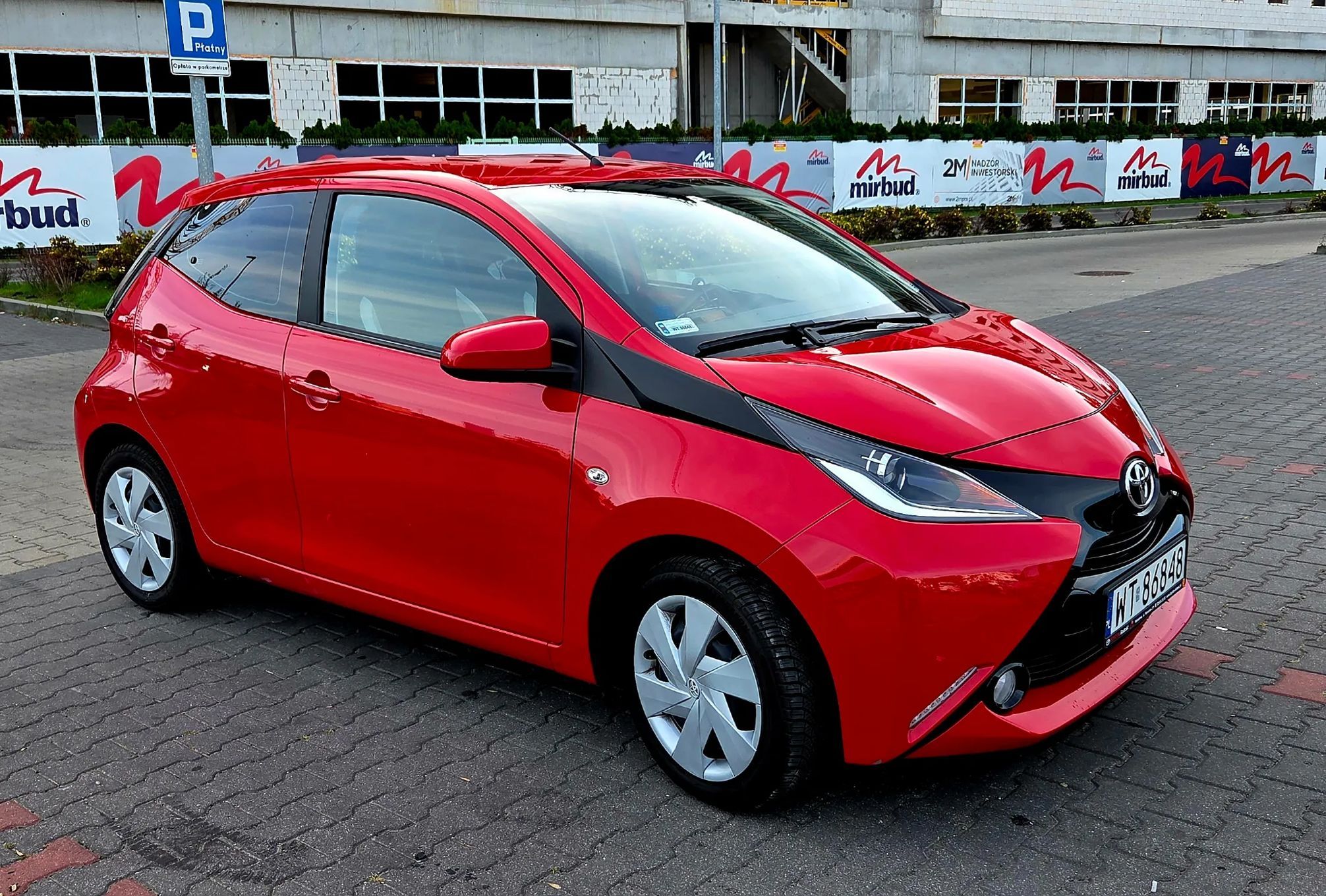 Toyota Aygo Toyota Aygo II Automat, salon Polska