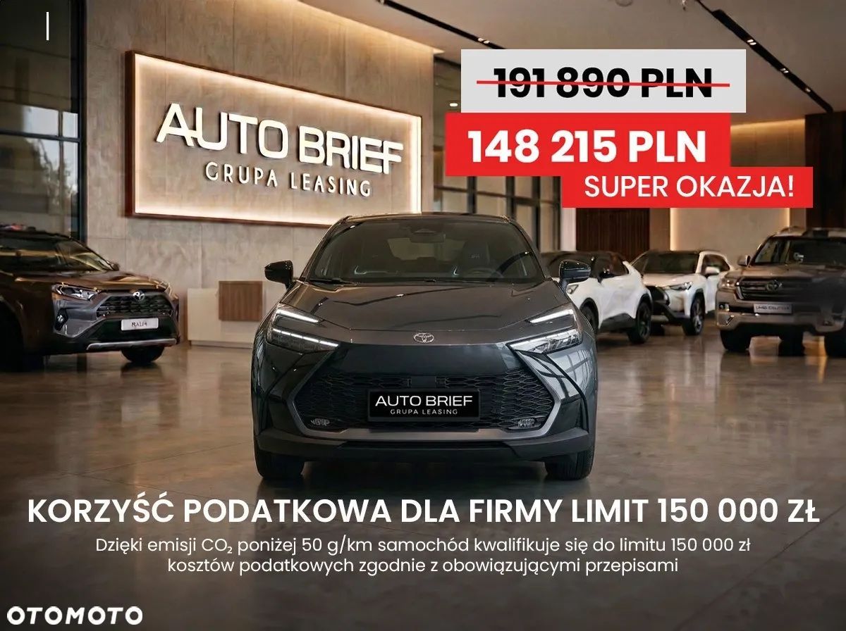 Toyota C-HR Style 4X2, 2.0L Plug-in Hybrid automat 223KM, Dostępny!