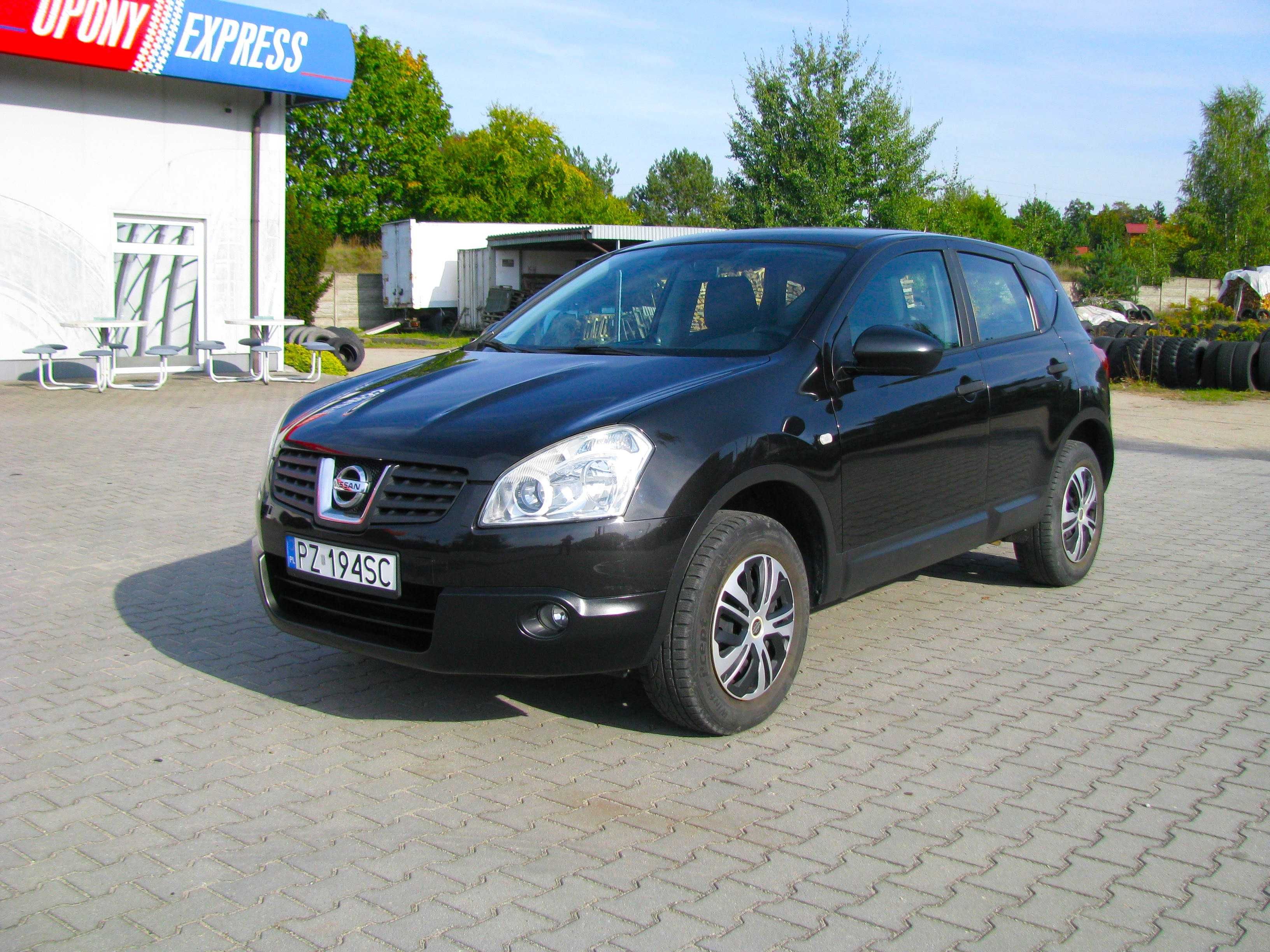 Nissan Qashqai 2009r, 1,6 benzyna, Salon Polska