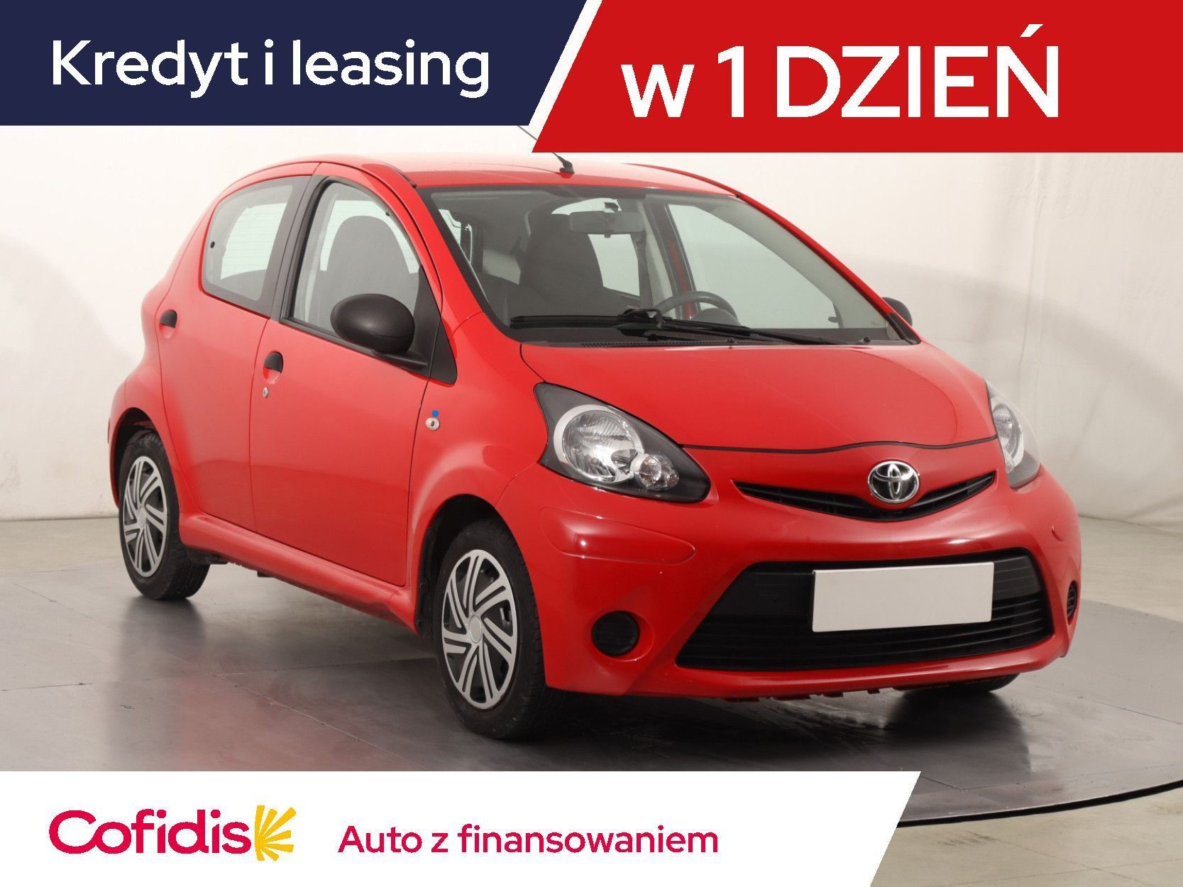 Toyota Aygo 1.0 VVT-i, Salon Polska, Serwis ASO