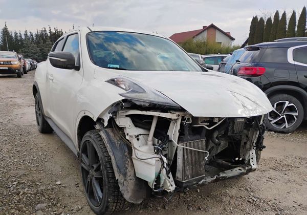 Nissan Juke 2017r, SALON POLSKA. 1.2 Benzyna. Uszkodzony przód.