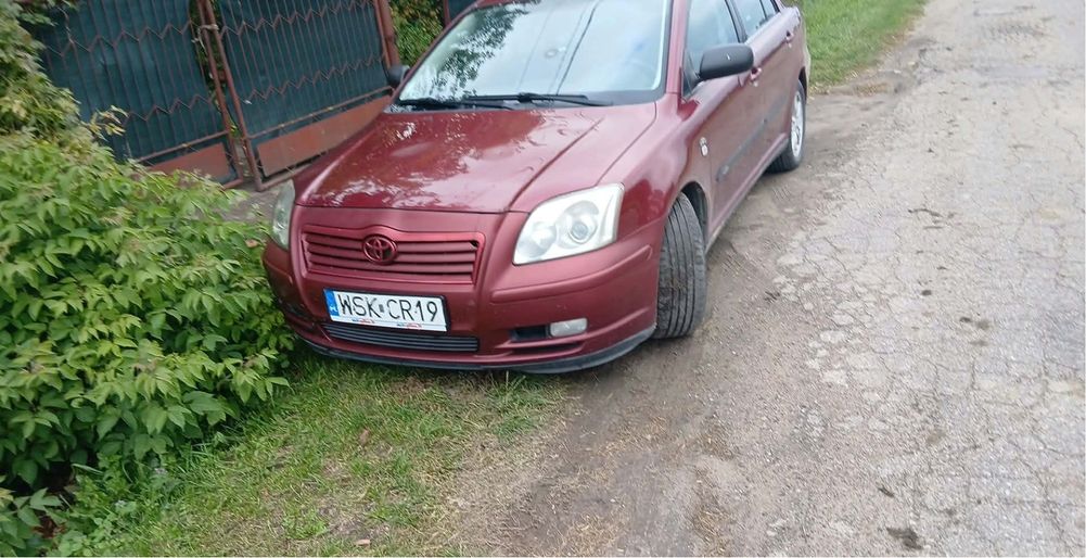 Toyota Avenis 2,0d4d 116KM Klimatyzacja alufelgi /Zamiana