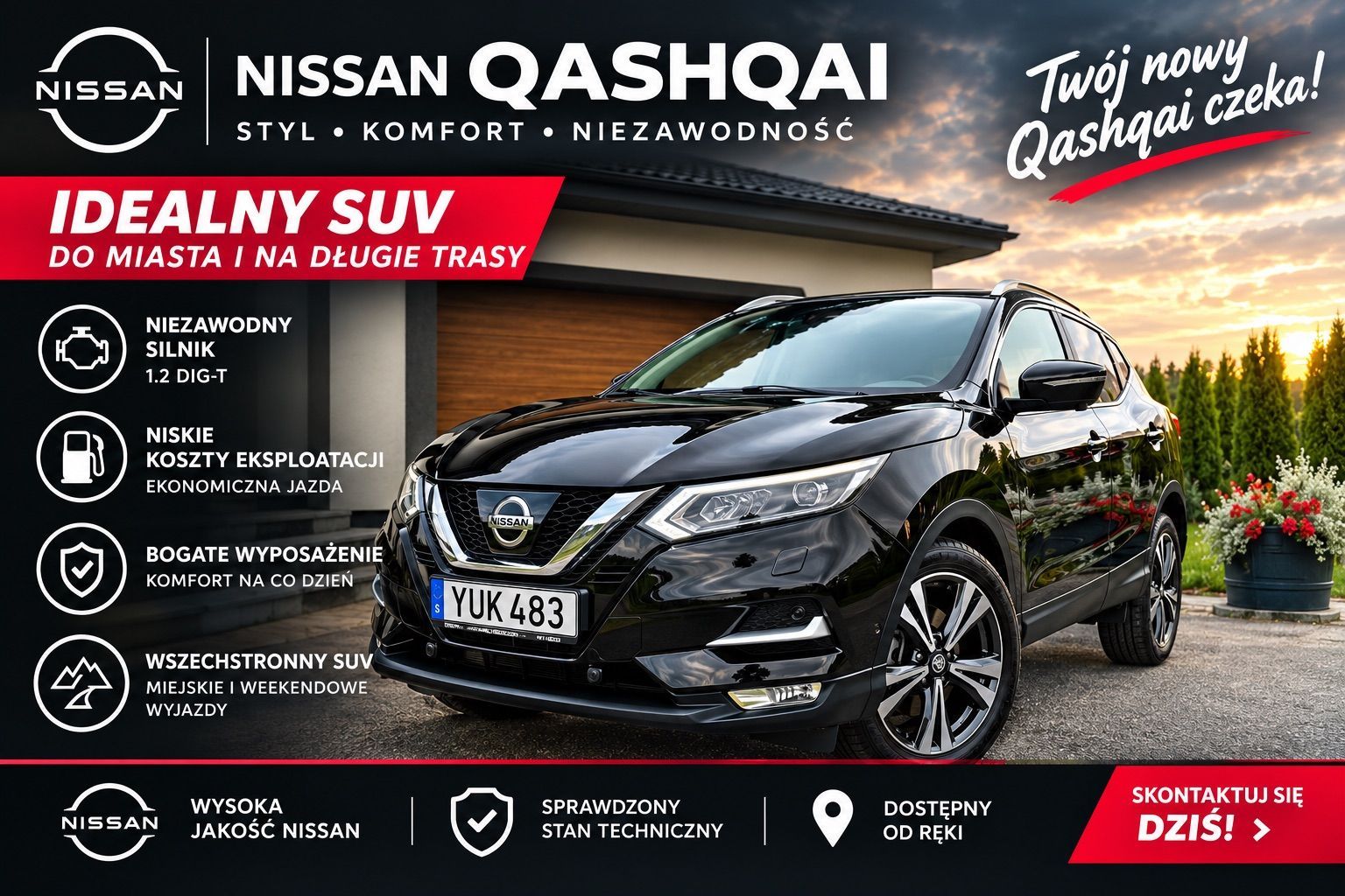 Nissan Qashqai 1.2 Petrol 2018