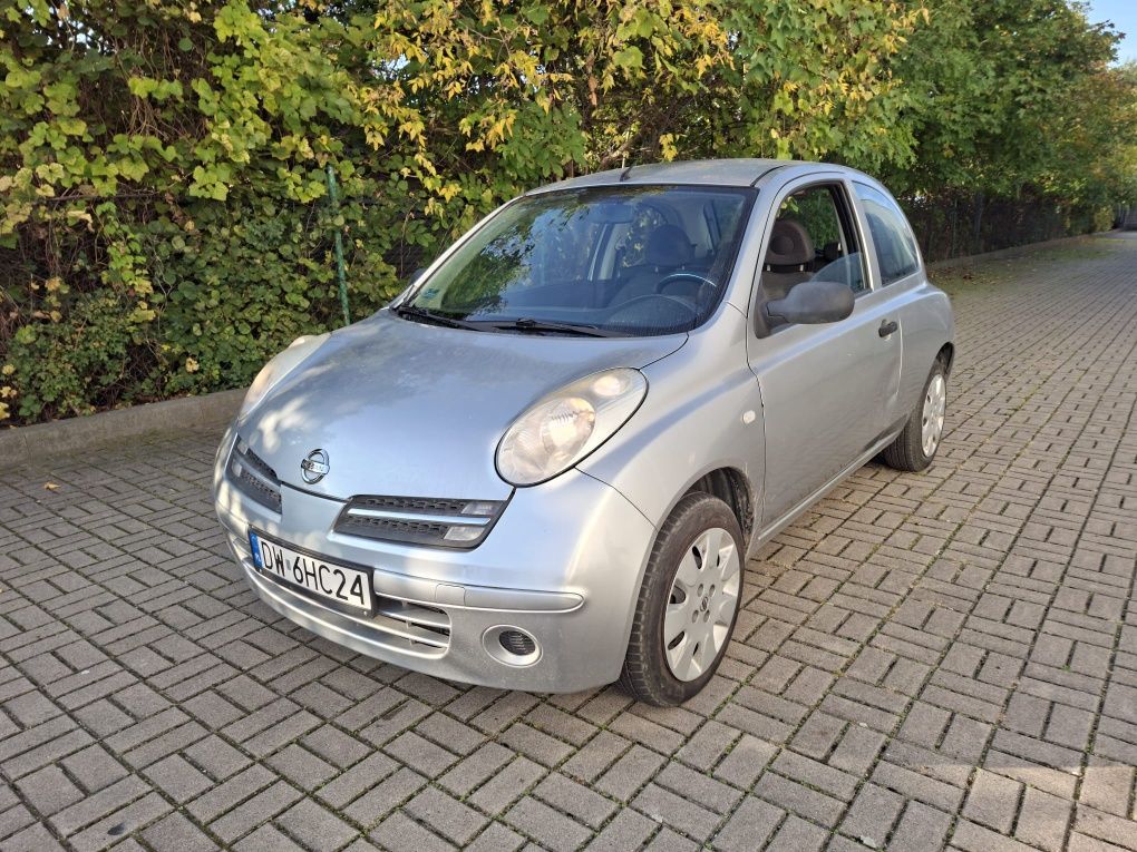 Zamienię Nissan Micra 1.5 dCi Diesel bardzo niskie spalanie, klima –uszkodzone drzwi