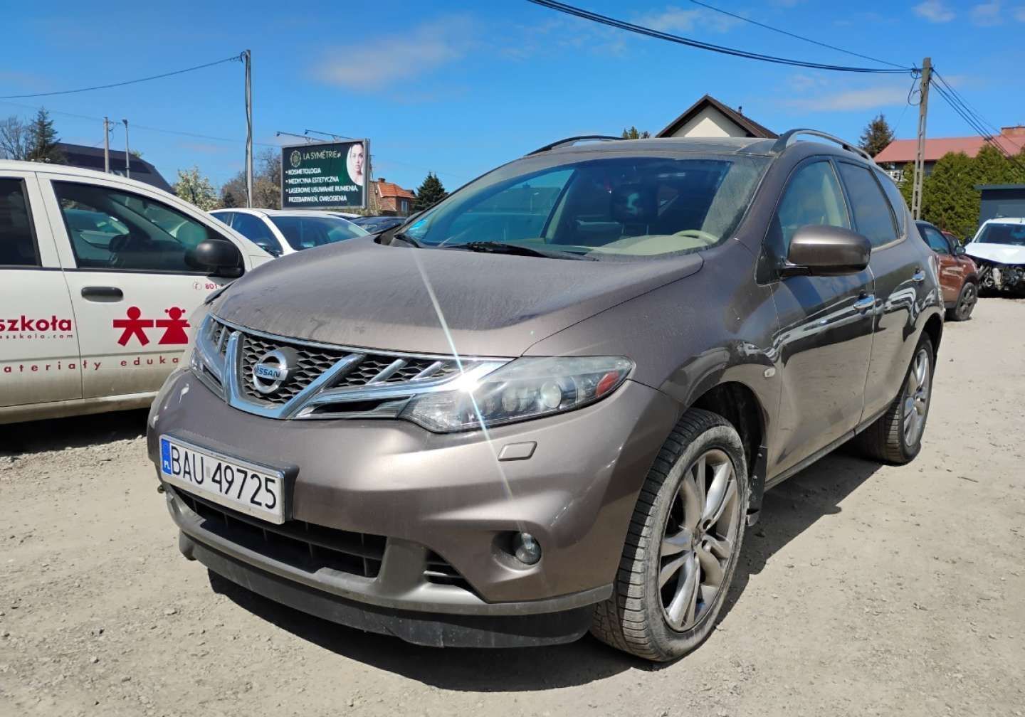 Nissan Murano 2011r, 2.5 DIESEL. 4x4. AUTOMAT. Lekko uszkodzony prawy przód. Jeździ.