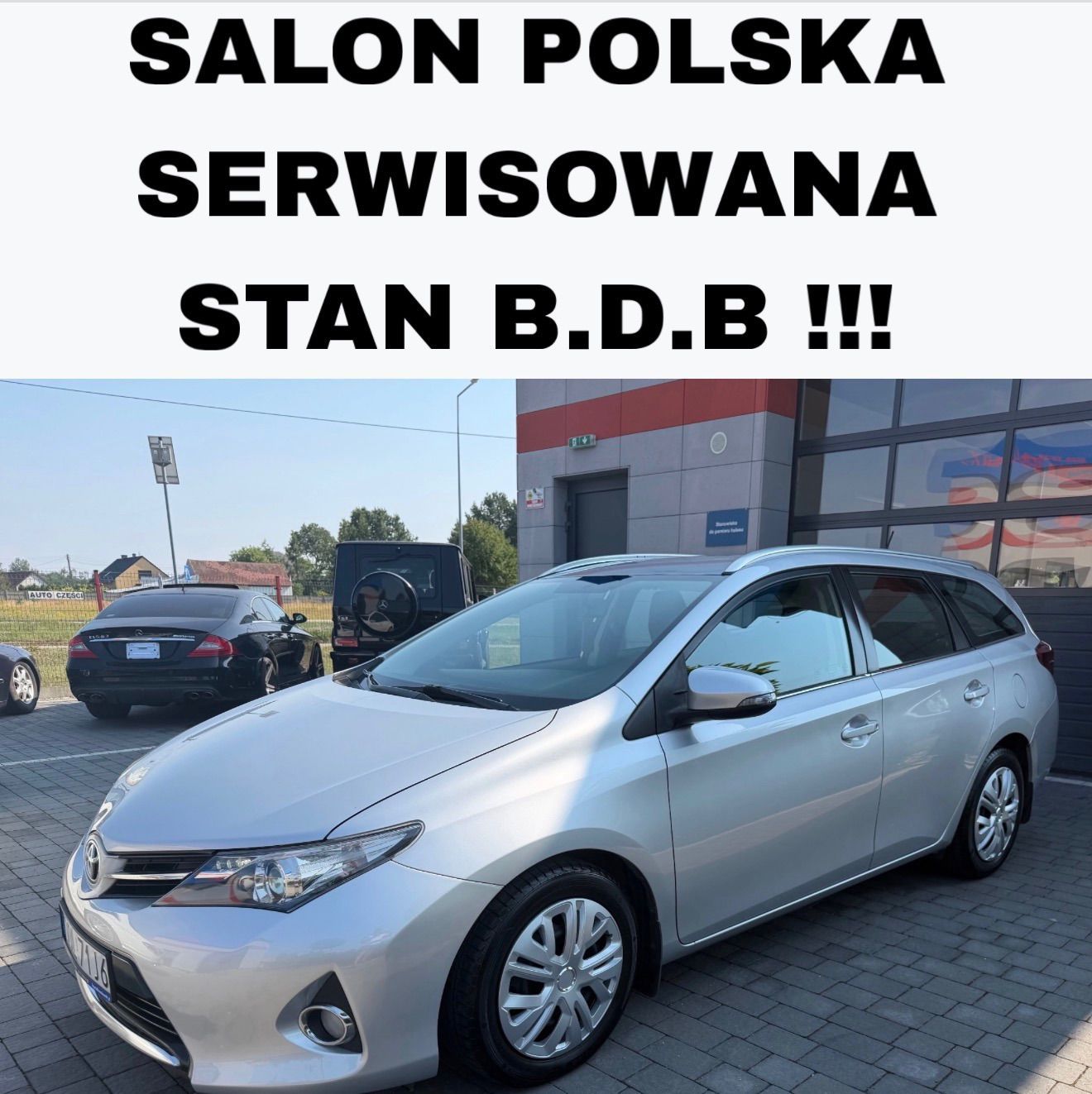Toyota Auris Salon Polska , przebieg autostradowy , bdb stan