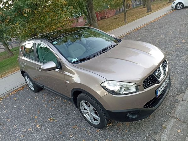 Nissan Qashqai Polski Salon, 2 wł od 7 lat, Cafe Latte, szklany dach