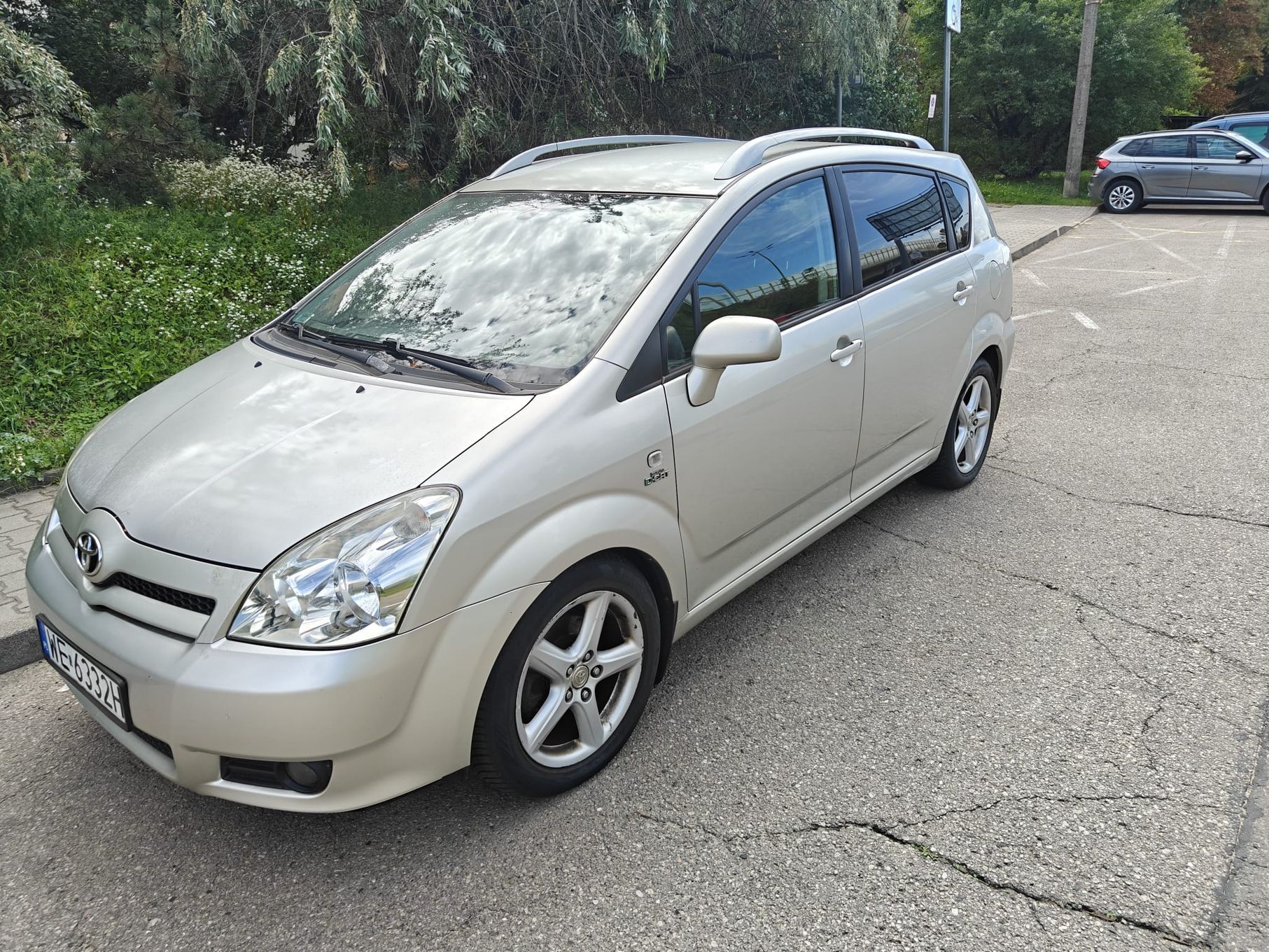 Toyota Corolla Verso TOYOTA COROLLA-VERSO z 2006 roku. Wersja 2.2 D-4D SOL Sport 177 KM