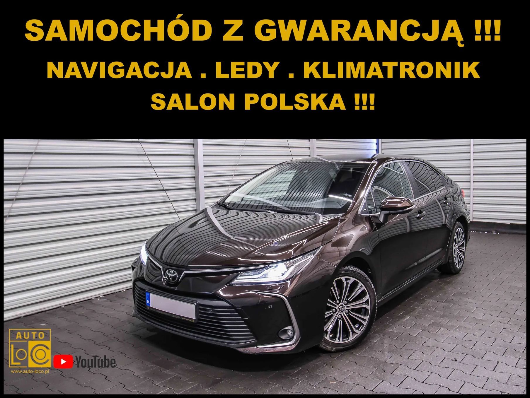Toyota Corolla COMFORT+ TECH + Salon POLSKA + 100% SERWIS + Navigacja