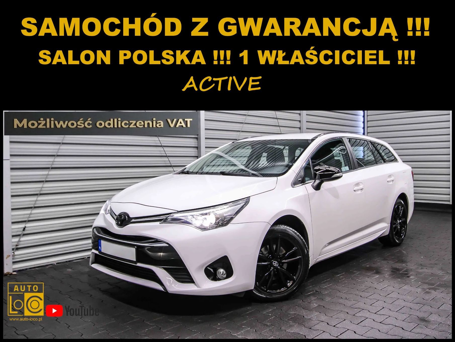 Toyota Avensis 1.8 Petrol 2017
