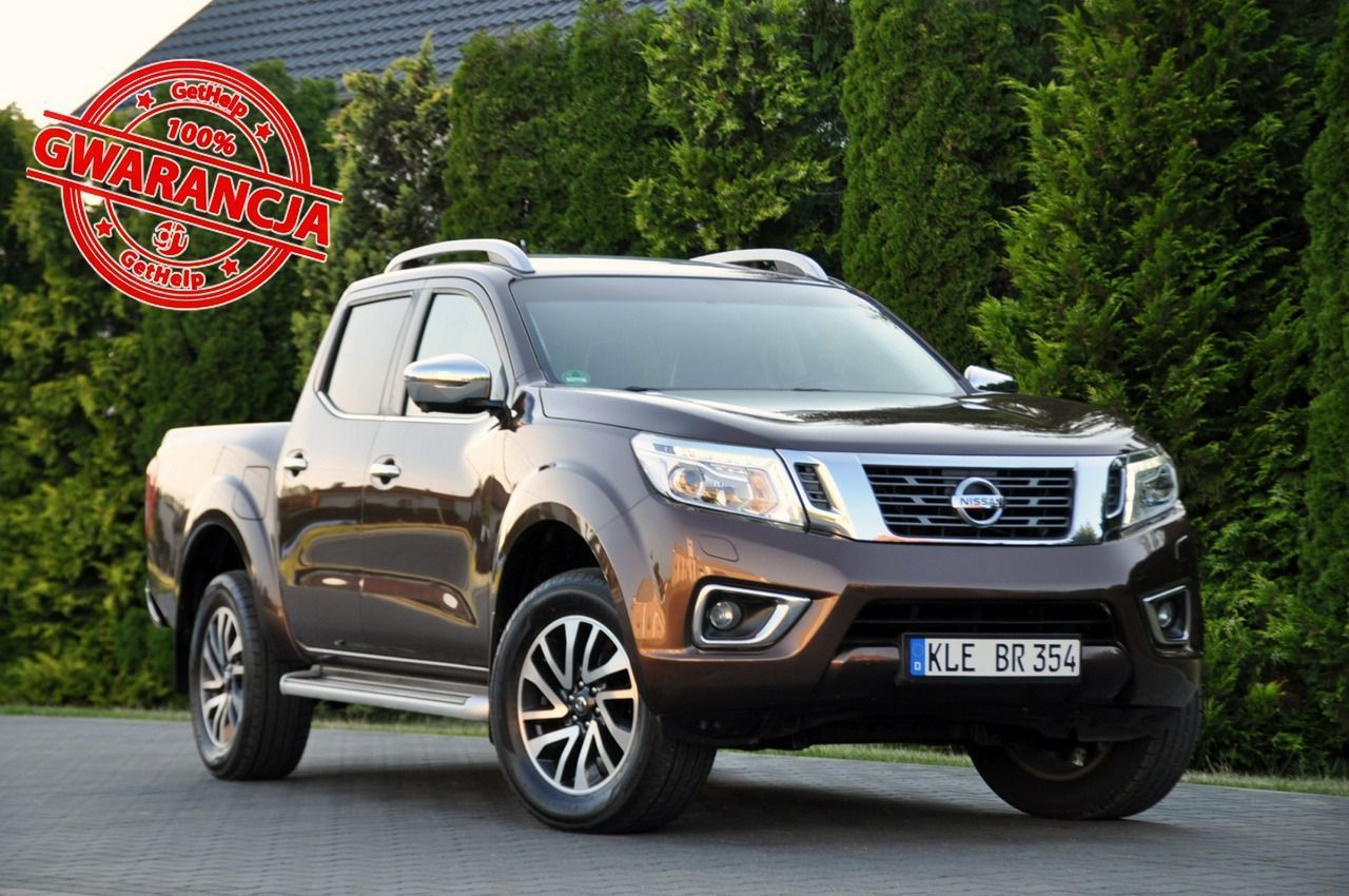 Nissan Navara 2.3dCi(190KM)*Lift*Xenon*Led*4x4*Duża Navi*Kamera*Progi*Skóry*Alu18"