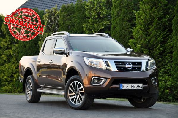 Nissan Navara 2.3dCi(190KM)*Lift*Xenon*Led*4x4*Duża Navi*Kamera*Progi*Skóry*Alu18"