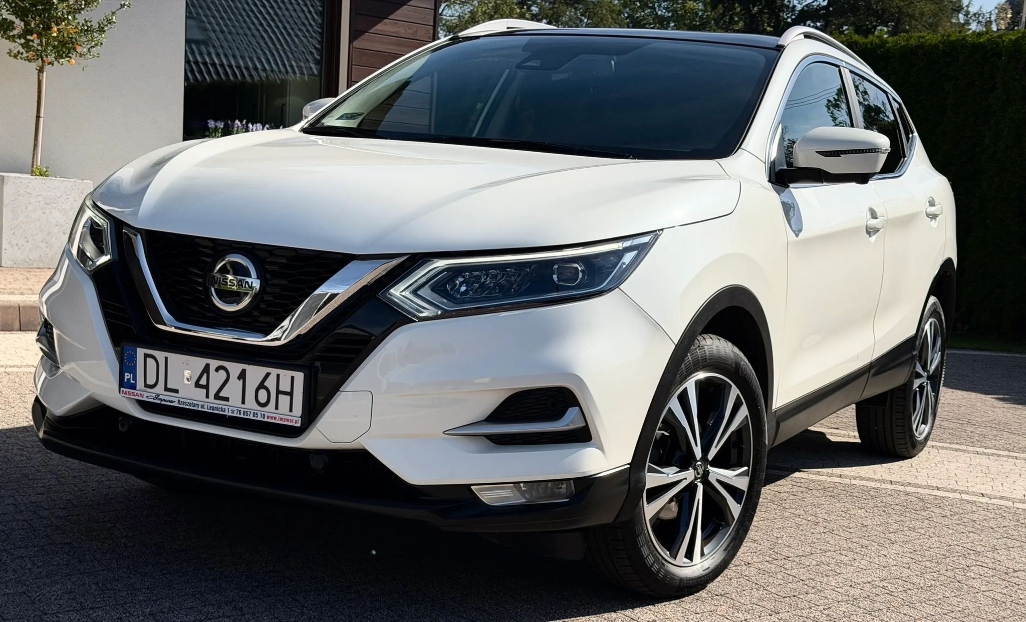Nissan Qashqai 2020R. SALON POLSKA TEKNA+ FULL LED Panorama Kamera 360 1-wł 85.000KM!