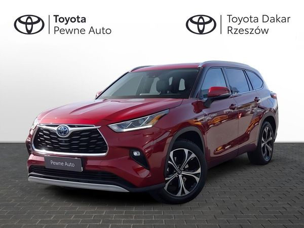 Toyota Highlander Highlander 2.5 HSD, Faktura VAT Marża, Salon PL, Wersja Executive