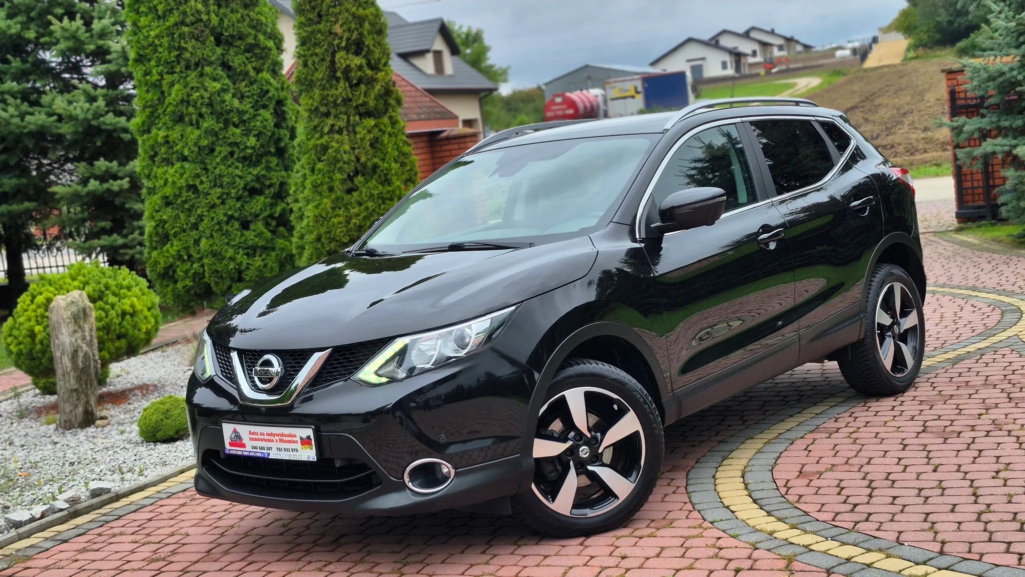 Nissan Qashqai 1.6 DIG-T 163KM*Kamery 360*Led*Panorama*Alu 18"*Serwis*Niemcy