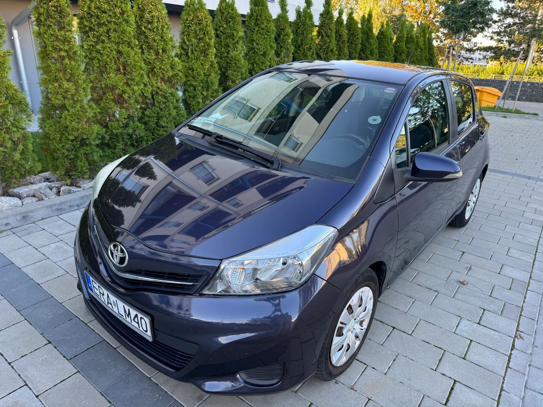 Toyota Yaris Toyota Yaris III, 2012 r., 1.3 benzyna, 99KM, kamera cofania