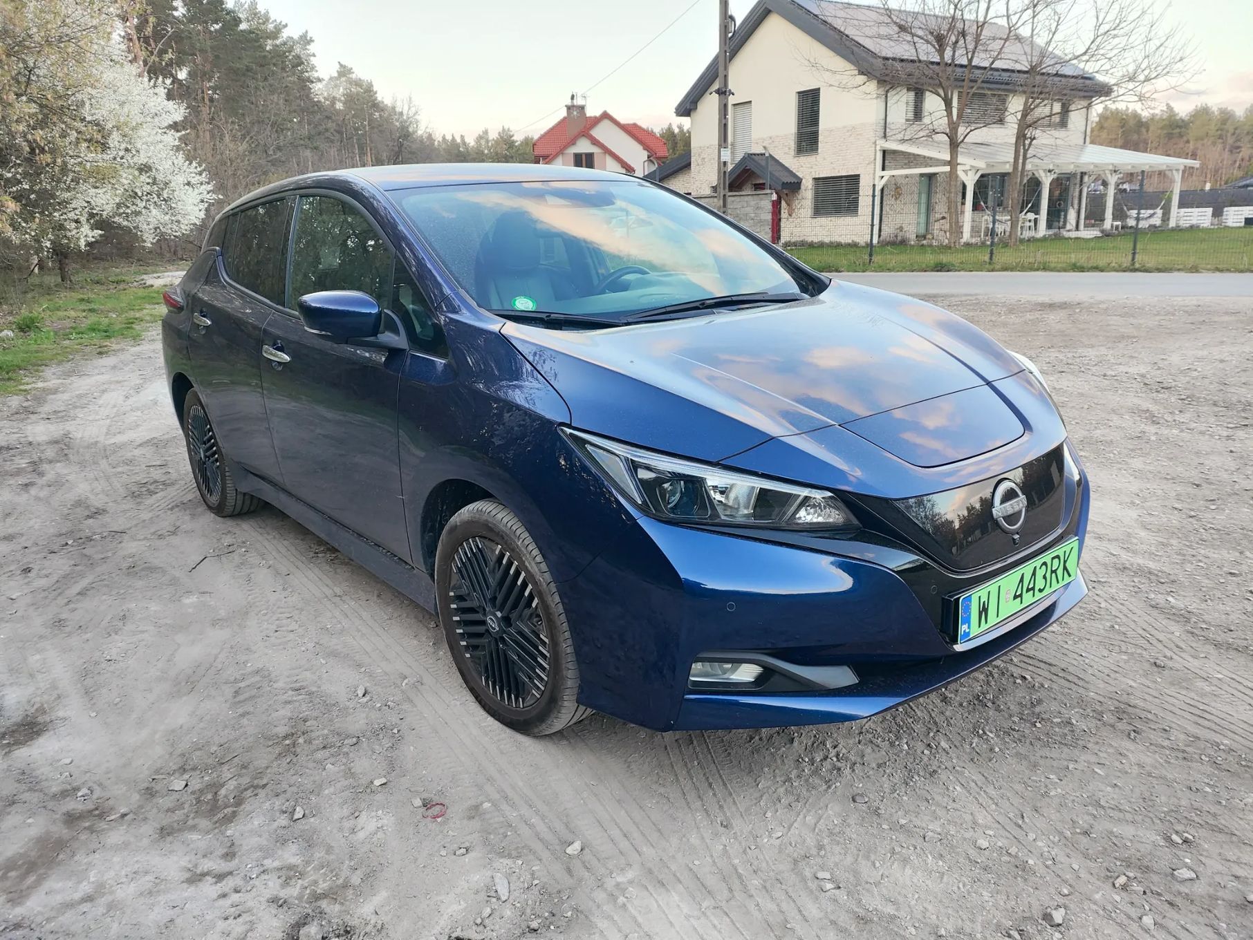 Nissan Leaf 62 kwh 217KM lift e+ 2022-2023r pompa ciepła kamery360 OKAZJA VATmarża