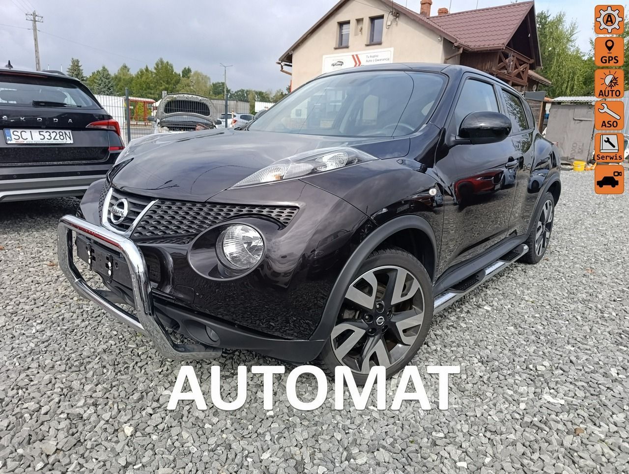 Nissan Juke AUTOMAT 1.6 Benzyna 117 KM Klimatronic Navi Alu Kamera LED