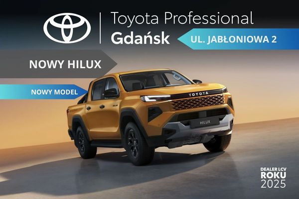Toyota Hilux 2026 Toyota Hilux Invincible 2.8 48V MHEV 204KM Automat