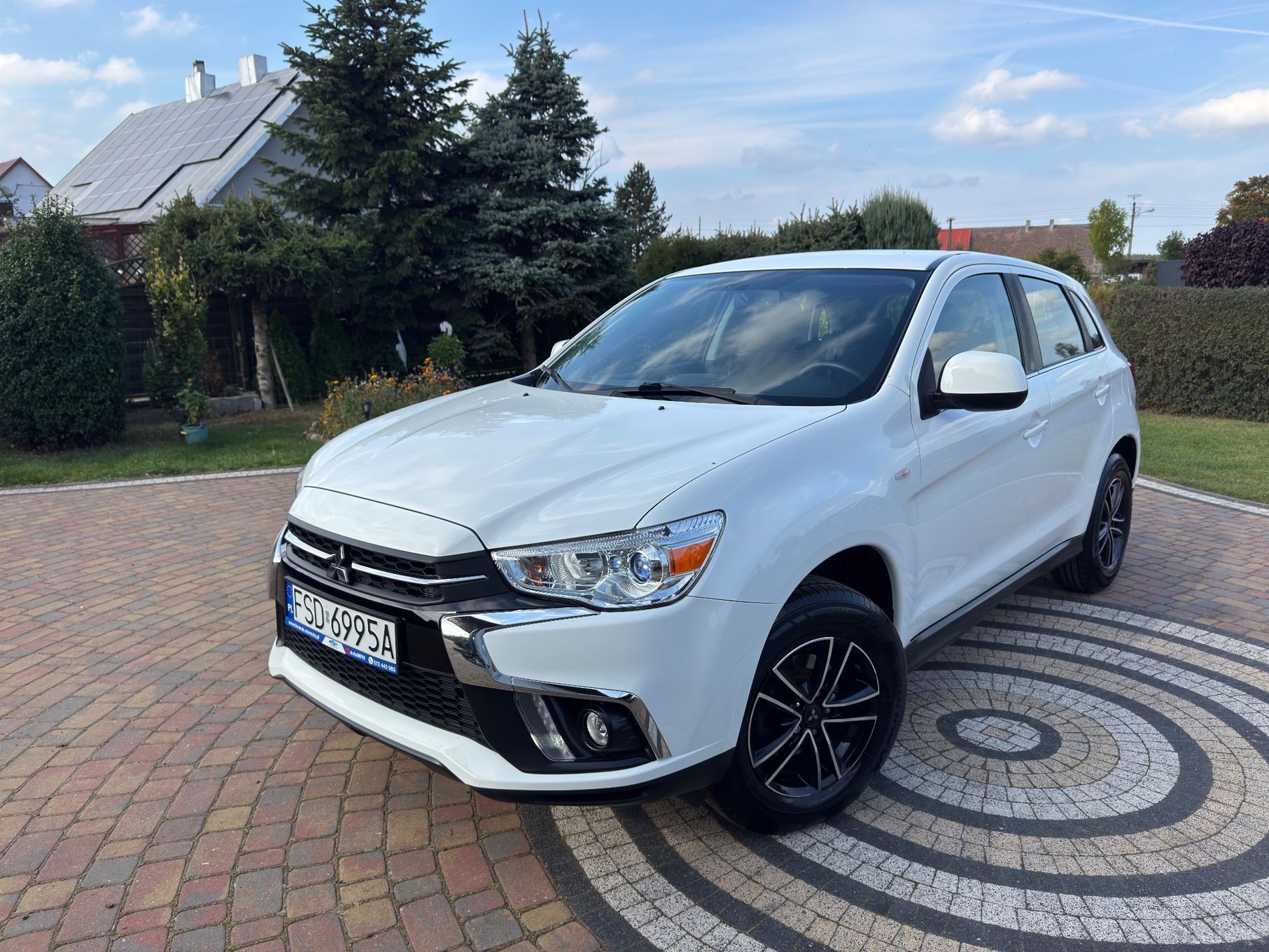 Mitsubishi ASX Bezwypadkowy Super Stan Serwis kamera CarPlay led