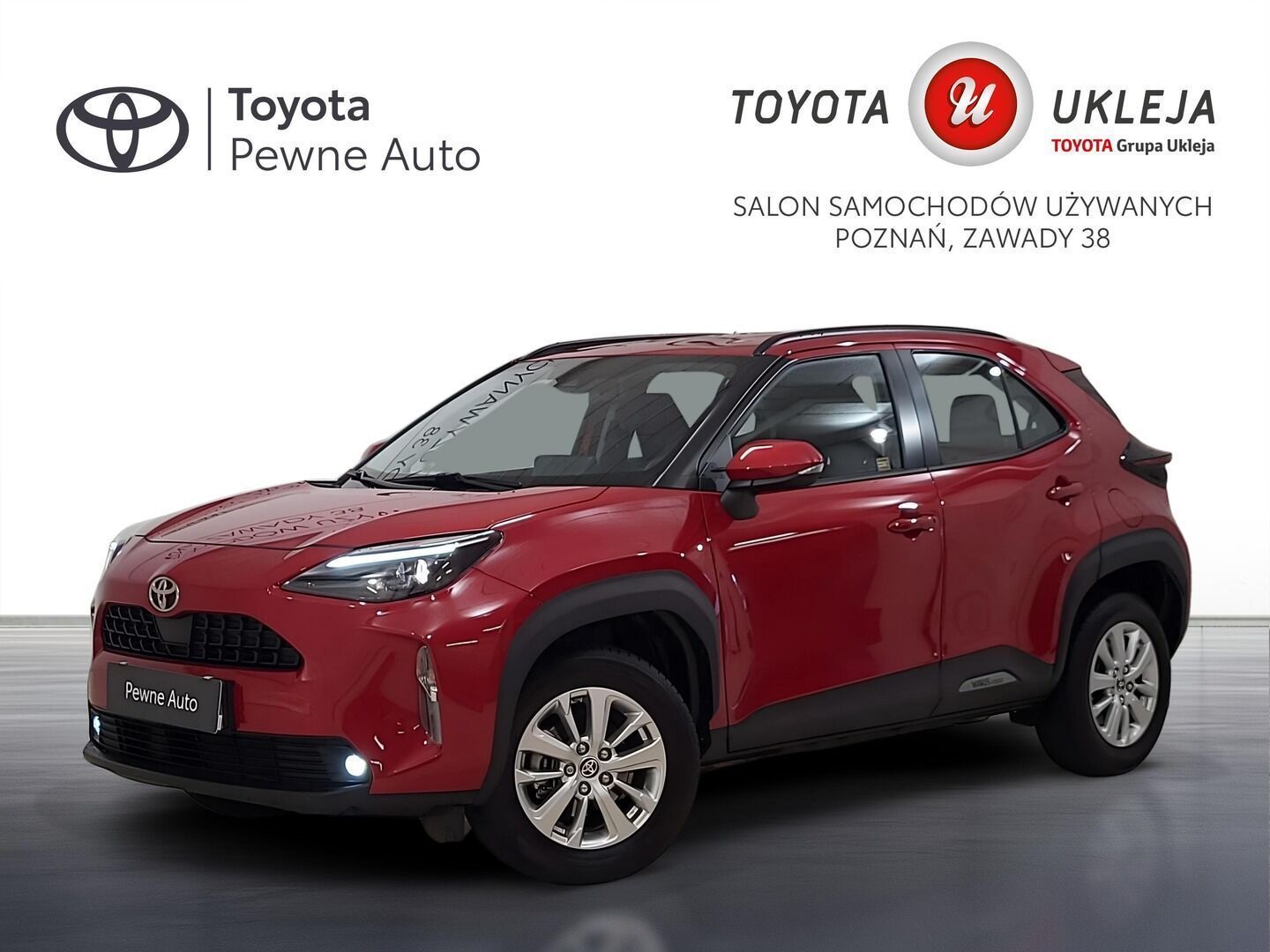 Toyota Yaris Cross 1.5 Comfort CVT, benzyna, salon Polska, serwis ASO, FV 23%.