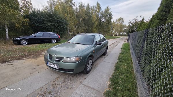 Nissan Almera 2003 po Lifcie 1.8b Klimatyzacja Sprawna"ważne opłaty "do jazdy
