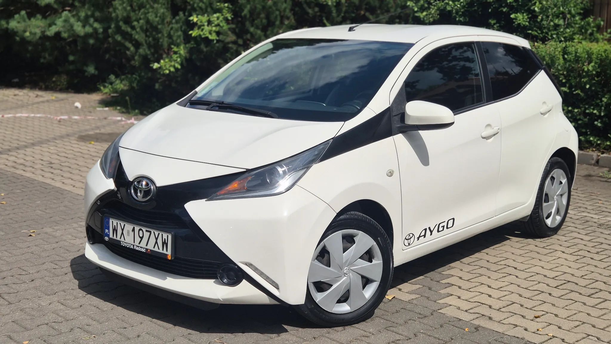Toyota Aygo 5Drzwi Klima Radio dotyk 7Cali Kamera tylko 30 000km