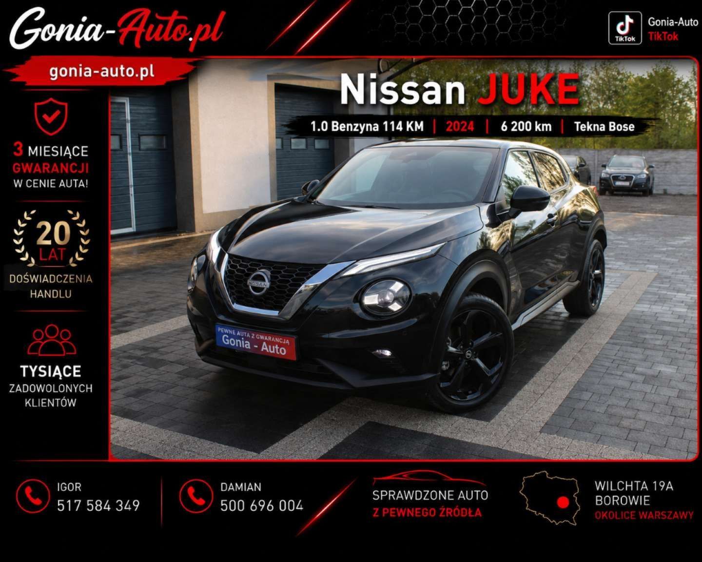 Nissan Juke 1.0 Petrol 2024