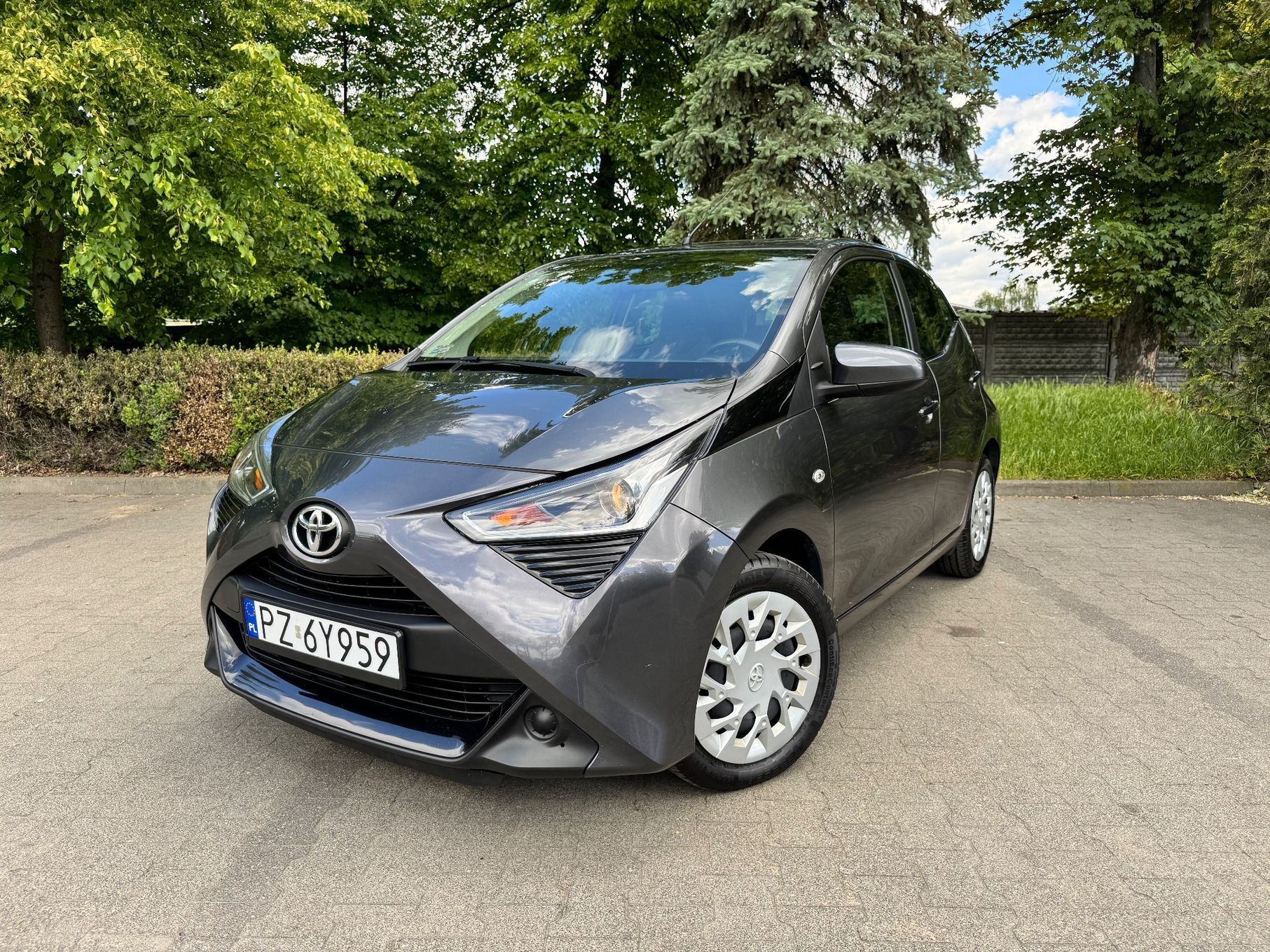Toyota Aygo Salon polska - bezwypadkowy - faktura VAT23%