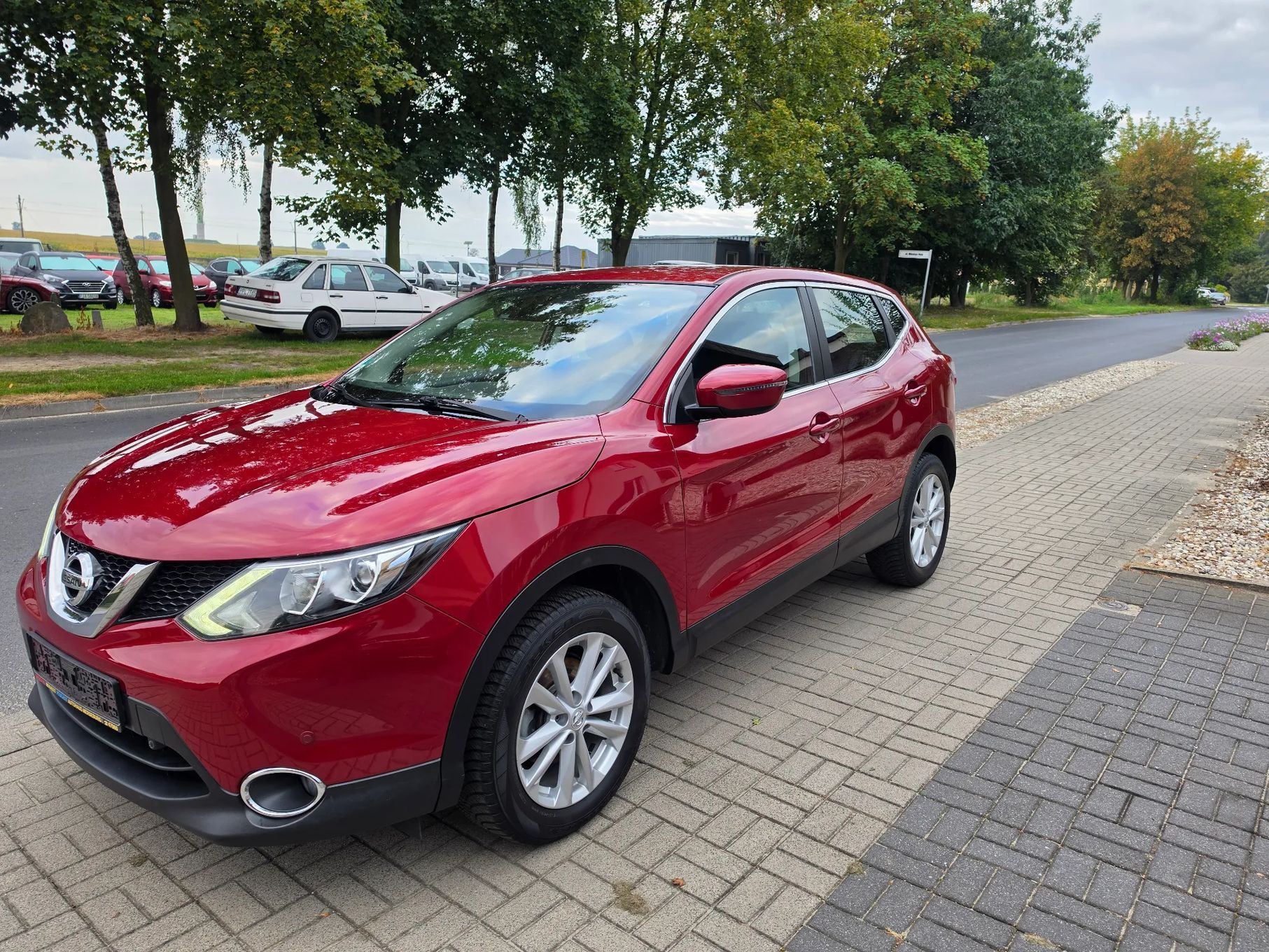 Nissan Qashqai Gotowy do rejestracji. Bezwypadkowy. Potwierdzony przebieg auta