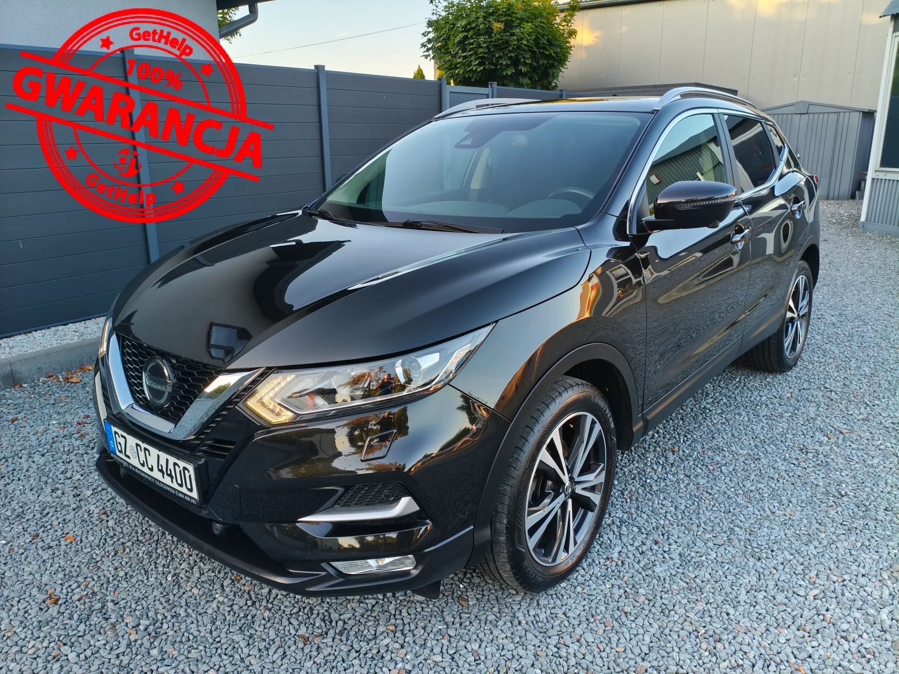 Nissan Qashqai Jeden właściciel Panorama Kamera Navi Hak Serwisowany ROK GWARANCJI