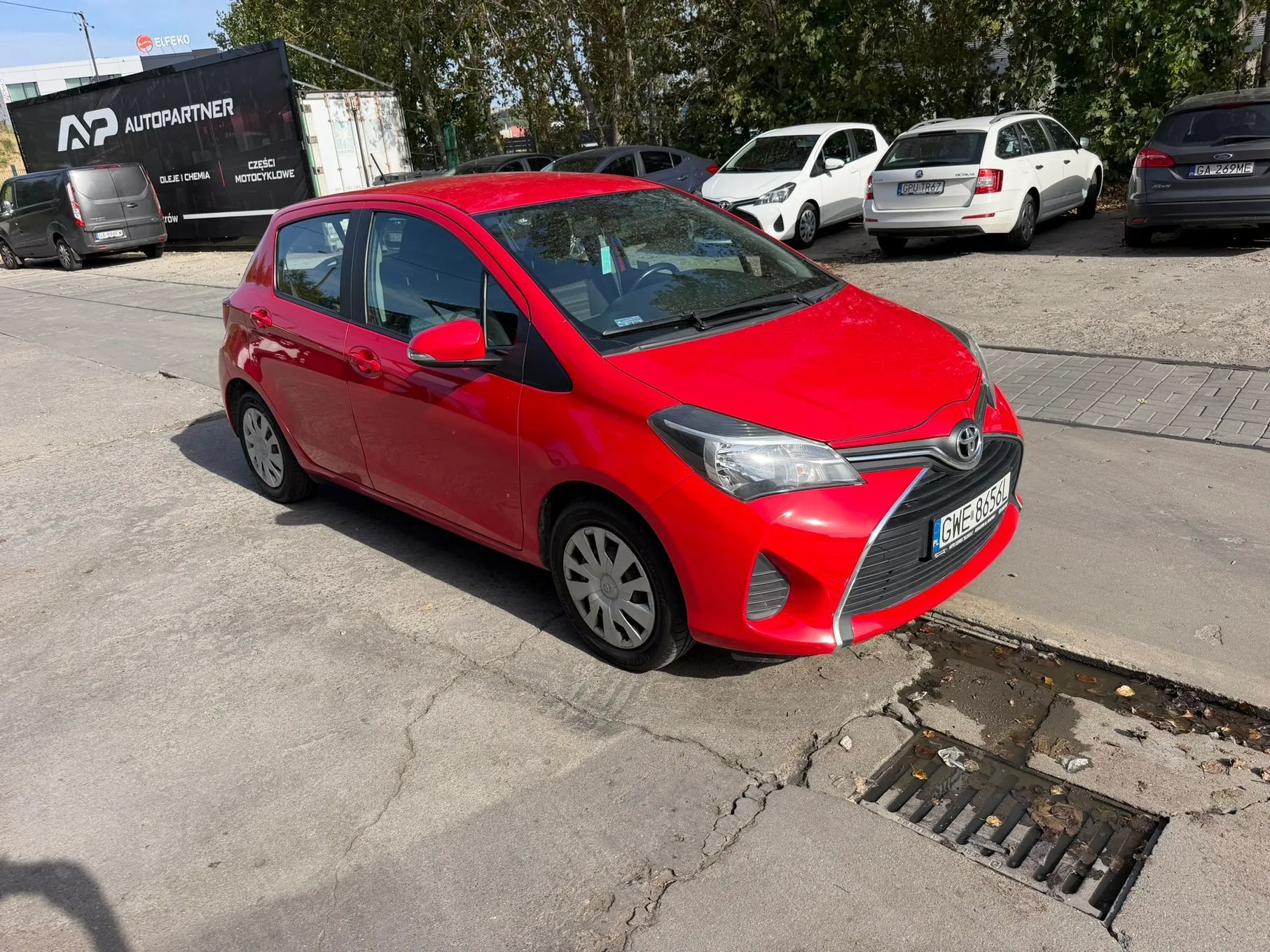 Toyota Yaris Toyota Yaris 1.0 Life 2016r., 1 właściciel, stan bdb, faktura VAT