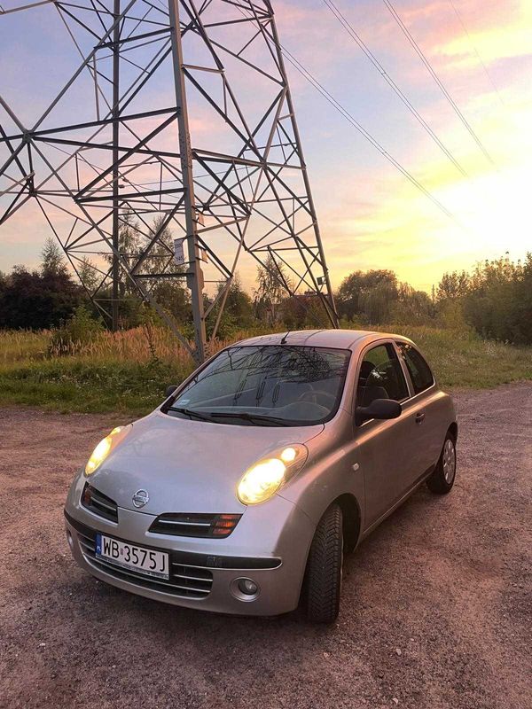 Nissan Micra 2003 1.2 Benzyna Przebieg 163 tys. km Opłaty do 2027! K12