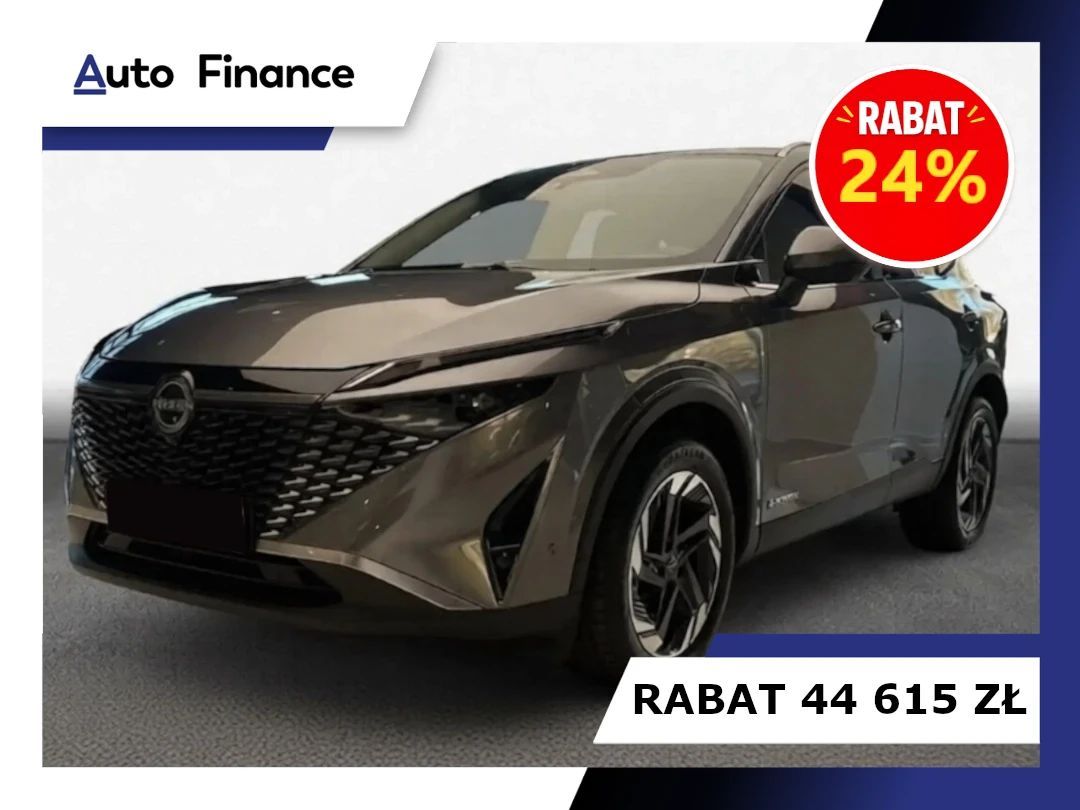 Nissan Qashqai 1.5 e-POWER 190 KM N-Connecta + P. Zimowy OD RĘKI!