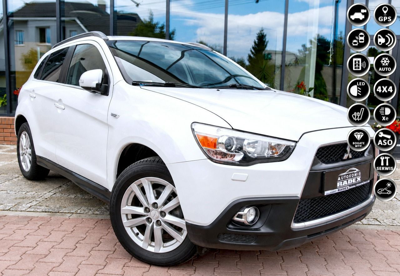 Mitsubishi ASX 4x4|Panorama|Skóry|Kamera|Park|Navi|6 Bieg| SerwisowZarej.|GWARANCJA